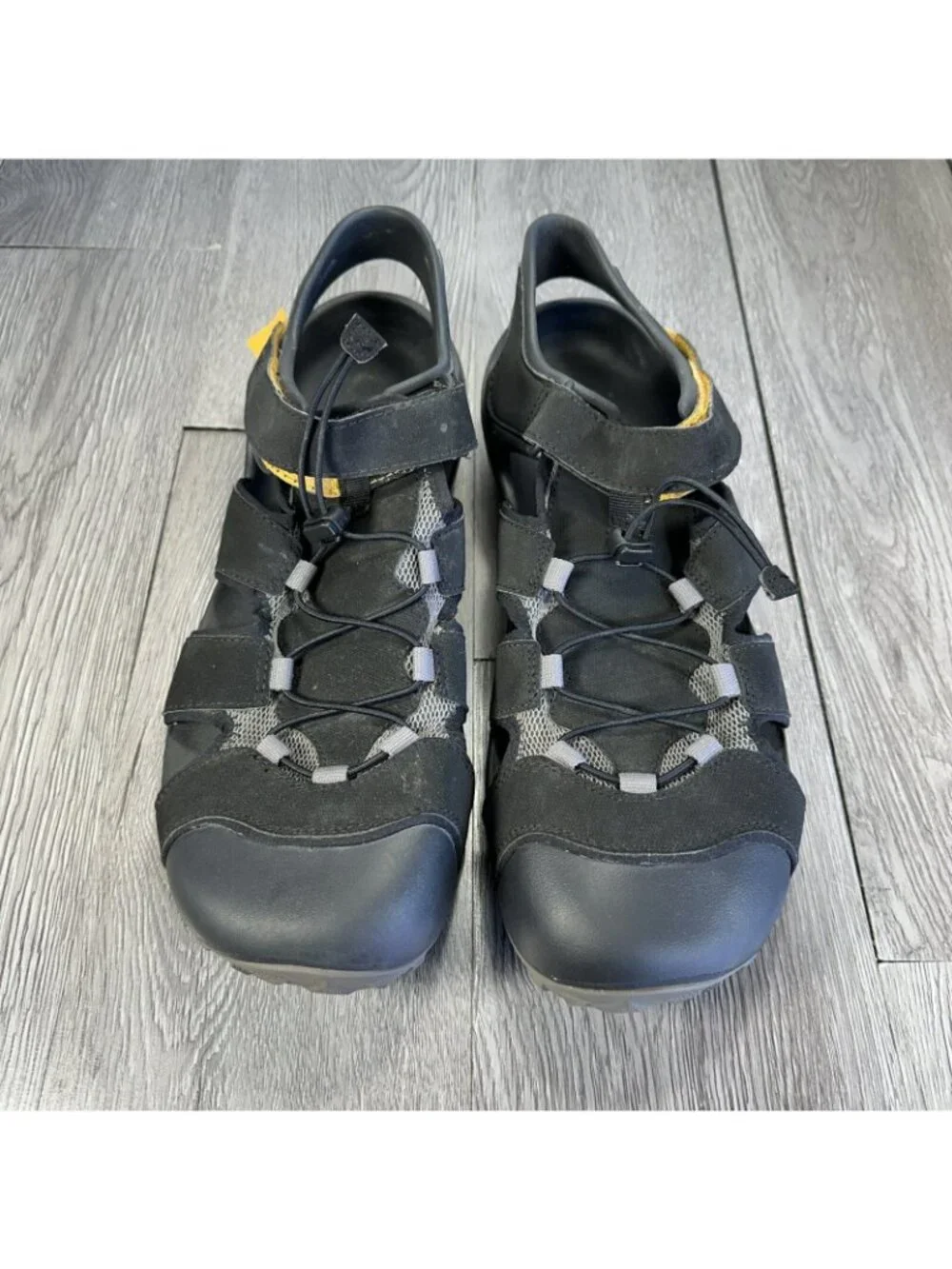 Teva Flintwood Men's Black Casual Athletic Lifestyle Sandals Footwear sz 14M